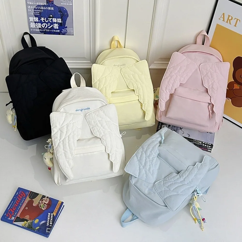 Versatile Angel Wing Backpack  - огляд і ціна Canvas Backpack Casual