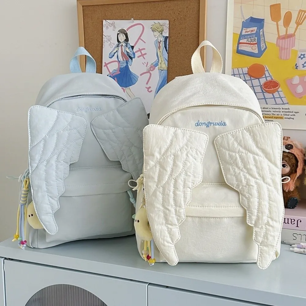 Versatile Angel Wing Backpack  - огляд і ціна Canvas Backpack Casual