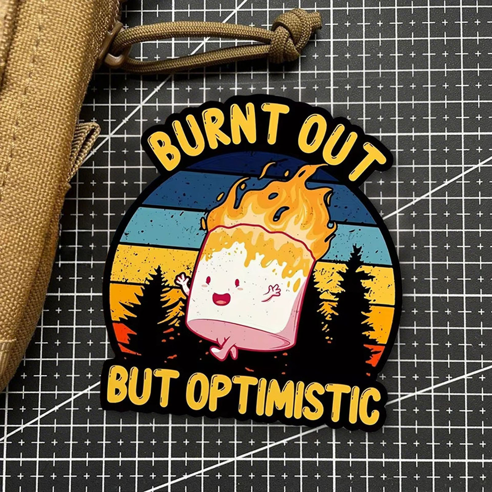 Burnt Out But Optimistic Tacti - огляд і ціна Urban Backpack Tactical