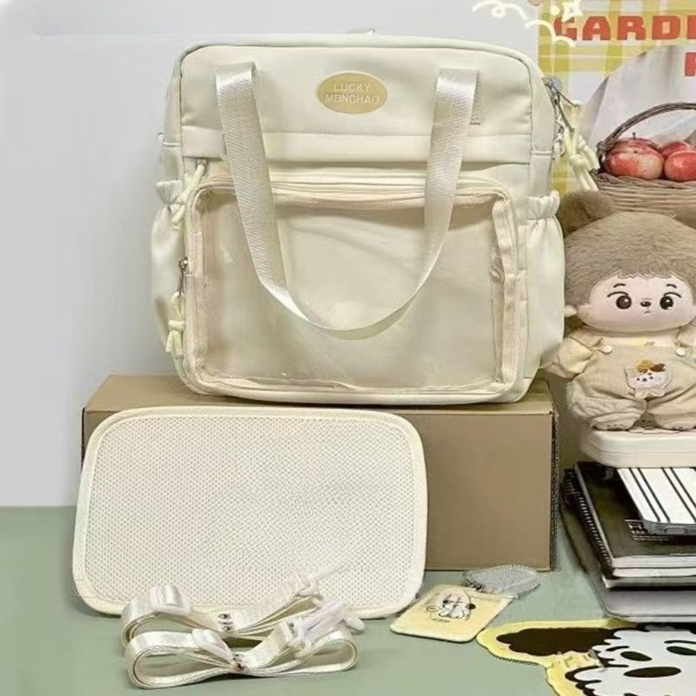 Y2K Japanese Preppy Style Shou - огляд і ціна Canvas Backpack Casual