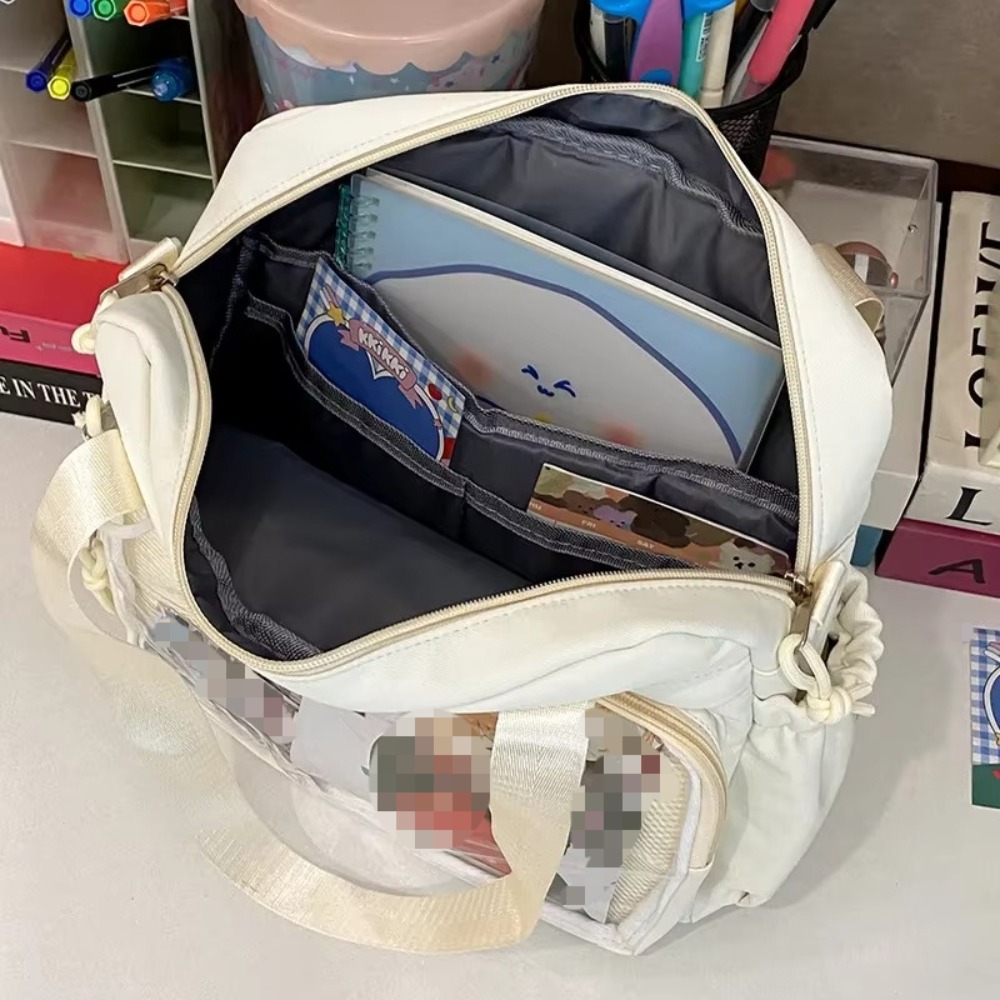 Y2K Japanese Preppy Style Shou - огляд і ціна Canvas Backpack Casual