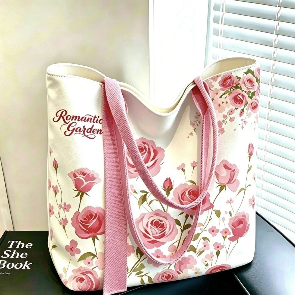Portable Floral Canvas Tote Ba - огляд і ціна Canvas Backpack Casual